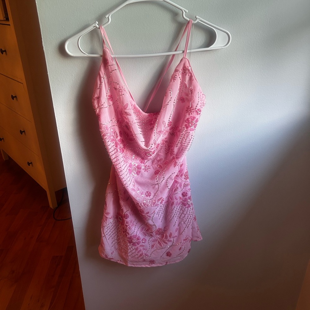 Peppermayo Pink Mini Dress